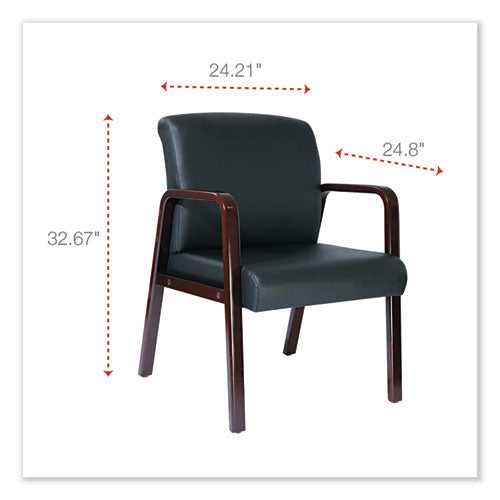 Alera,Reception Lounge WL Series Guest Chair, 24.21" X 24.8" X 32.67 ...