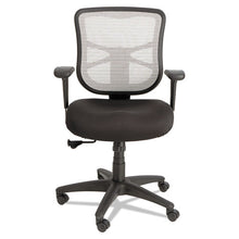 Load image into Gallery viewer, Alera,Elusion Series Mesh Swivel/Tilt Chair, Supports 275lb, 17.9&quot; to 21.8&quot; Seat, Black Seat, White Back, Black Base
