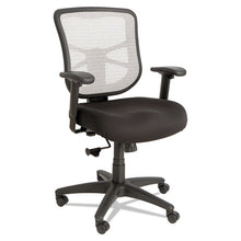 Load image into Gallery viewer, Alera,Elusion Series Mesh Swivel/Tilt Chair, Supports 275lb, 17.9&quot; to 21.8&quot; Seat, Black Seat, White Back, Black Base
