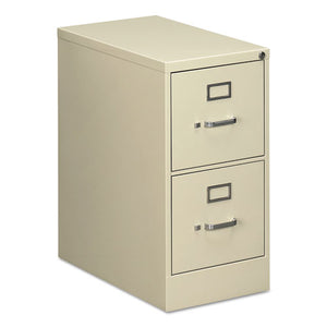 Alera,two-Drawer Economy Vertical File Cabinet, 2 Letter-Size File Drawers, Putty, 15" x 25" x 28.38"