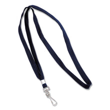 Load image into Gallery viewer, Advantus, Lanyards, Metal J-Hook Fastener, 36&quot; Long, Blue, 24/Box
